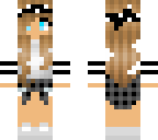 black blonde bandana girl