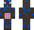 blue cow