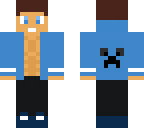 blue creeper guy