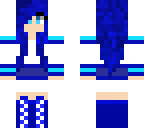 blue girl
