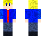 blue jacket boy