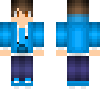 blue jacket boy