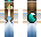 blue promdress wolf