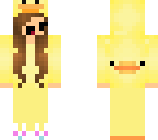 chibi duck skin with slipper edit