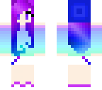 cold colors girl