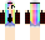 cute rainbow girl