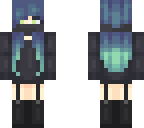 emo masked girl