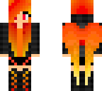 fire cat girl