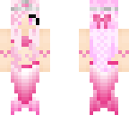 pink mermaid princess