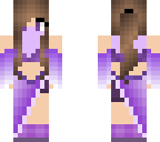 purple elf girl