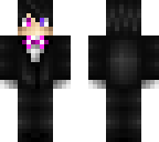 purple tux