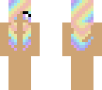 rainbow hair base