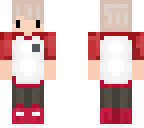 red cute chibi boy