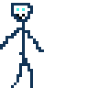 stick man in mine craft
