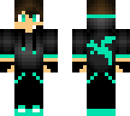turquoise dragon gamer guy