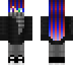 blue and red