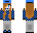 blue cap girl finished