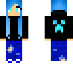blue creeper girl