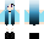blue girl