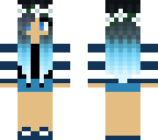 blue girl