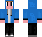 blue hoody