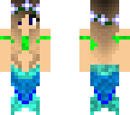blue mermaid