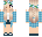 cool blue girl edit