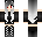 grey cat girl