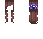 hair base flowers long