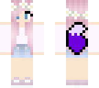 pastel wolf girl