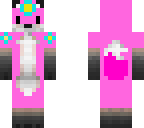 pink flower fox