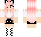 pink wolf girl