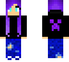 purple creeper girl