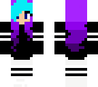 purple haired cutie