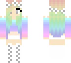 rainbow little girl