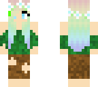 rainbow skin tree top girl