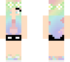 random pastel girl