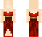 red dress