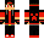 red fighter boy