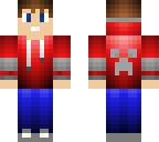 red hoodie boy