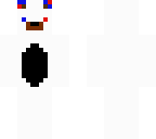 white and black bear