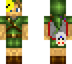 young link with mirror shield