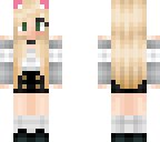 blonde cat girl