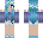 blue and purple