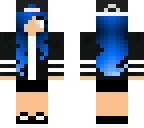 blue girl