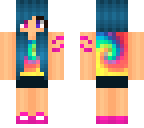 blue tye dye