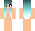 cyan and light blue