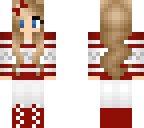edited winter girl blonde