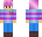 frisk boy pink hair edit
