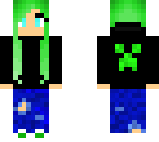 green creeper girl
